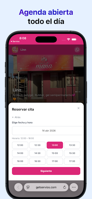 Servios: Tu negocio Online Screenshot 3