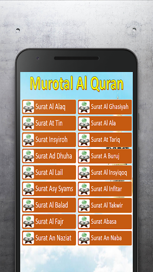 Murotal Al Quran Lengkap Screenshot 2
