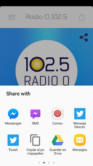 Radio O 102.5  Bariloche Screenshot 2