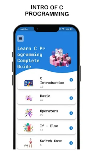 Learn C programming & compiler Screenshot 1