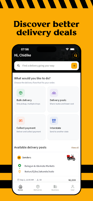 Krate - Affordable deliveries Screenshot 1