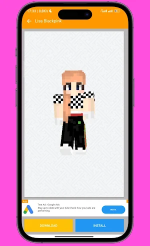Blackpink Skin for Minecraft Screenshot 2