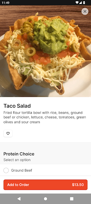 Si Senor Mexican Restaurant Screenshot 2