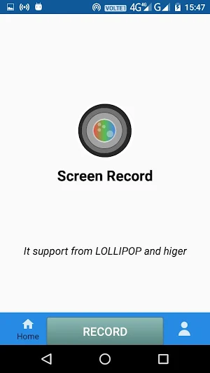 Easy Mobile Screen Recorder Screenshot 1