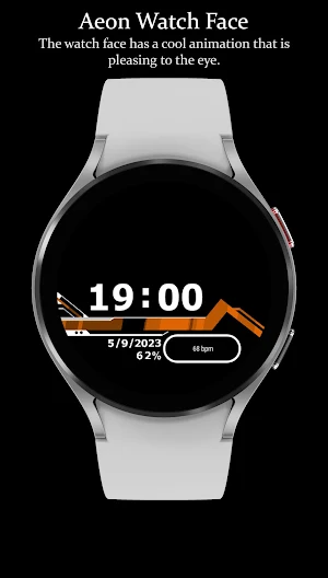 WFAM Aeon Minimal Watch Face Screenshot 3