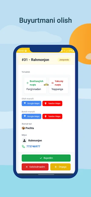 Ali GO Driver Screenshot 3