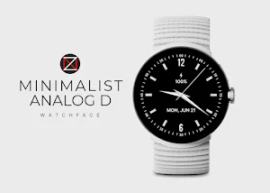 Minimalist Analog D Watch Face Screenshot 0