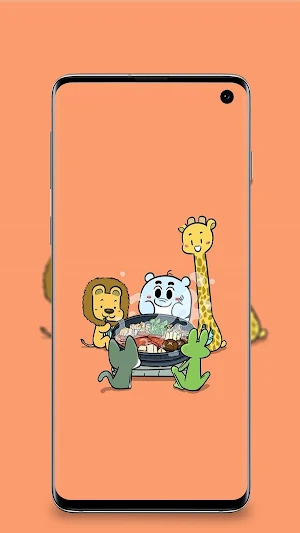 Kawaii animal wallpaper Screenshot 2
