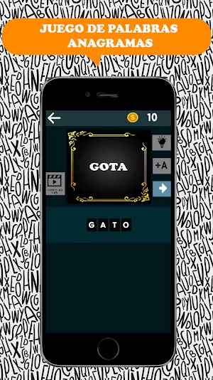 Juego de palabras Anagramas Screenshot 0