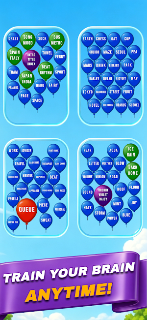 Bubble Word Puzzle: Rise Up Screenshot 2