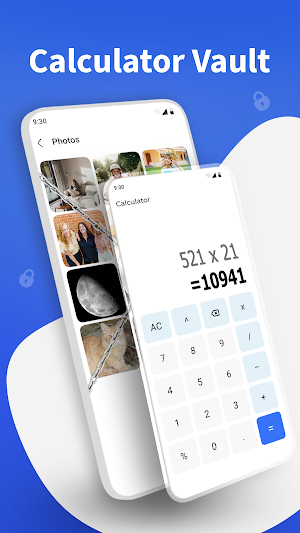 Calculator Hider Vault Locker Screenshot 0