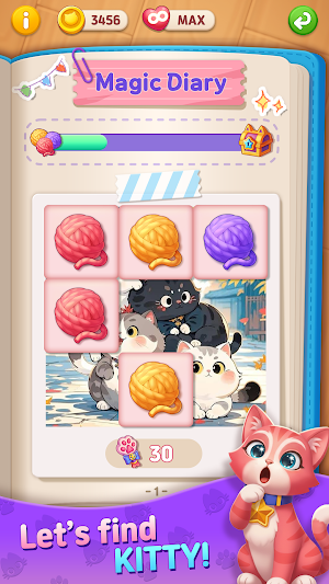 Kitty Home: Match 3 Tiles Screenshot 2