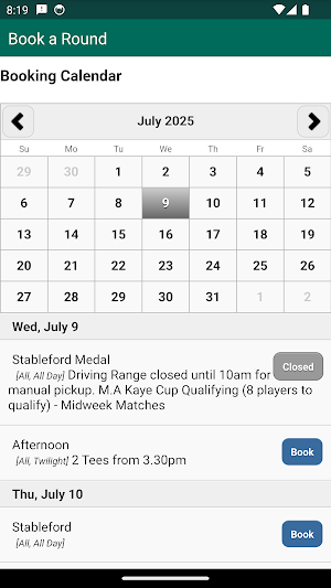 Ranfurlie Golf Club Screenshot 1