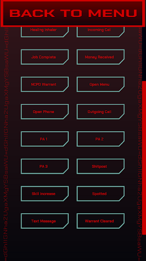 Cyberpunk Soundboard Screenshot 2