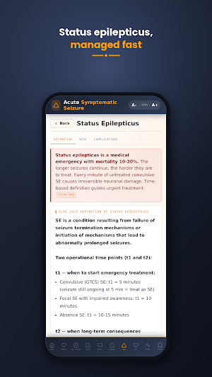Acute Symptomatic Seizure Screenshot 2