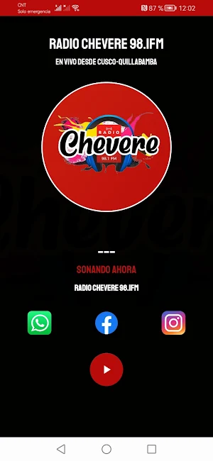 Radio Chevere 98.1 FM Screenshot 0