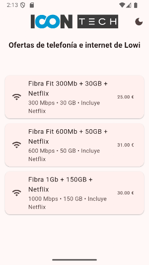 Icon Offers Screenshot 1