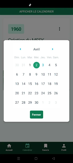 Kimbangu Calendar Screenshot 1