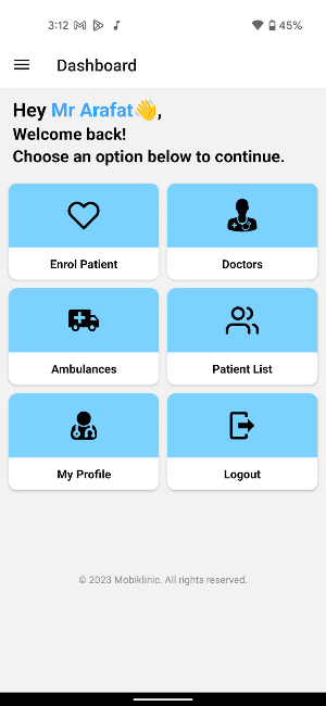 Mobiklinic Screenshot 0