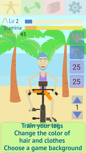 Muscle clicker 2: RPG Gym game Screenshot 1