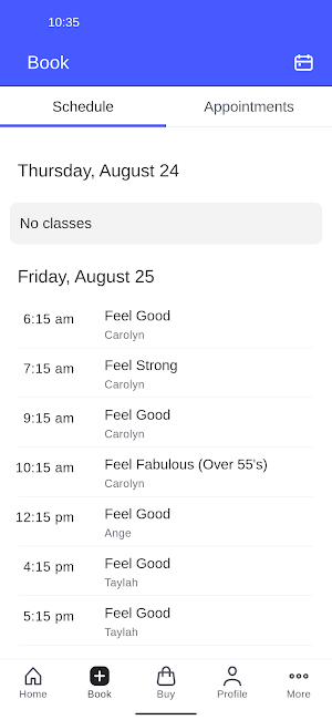 Feel Good Pilates Screenshot 1