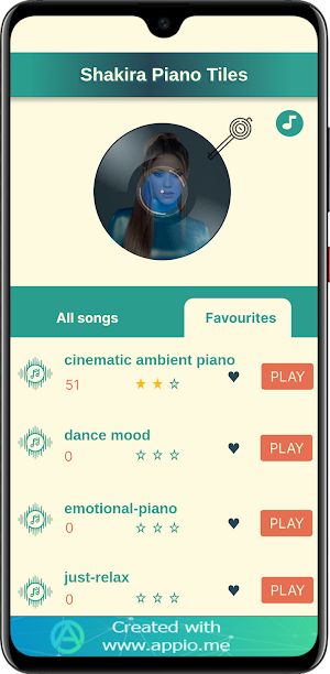 Shakira Piano Tiles Screenshot 3