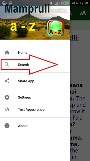 Mampruli dictionary Screenshot 2