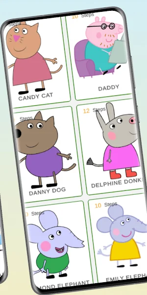 How to draw pepa Screenshot 2