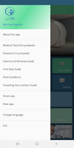 We Care Hospital Screenshot 2