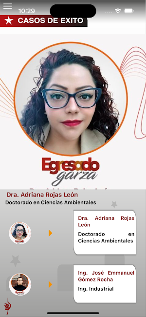Egresados Garza Screenshot 1