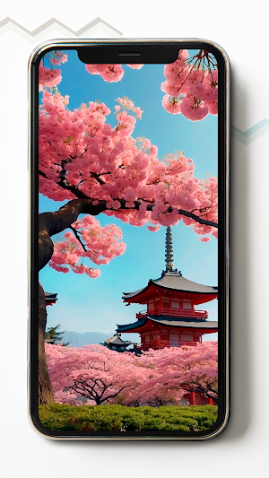Sakura Flower HD Wallpapers Screenshot 0