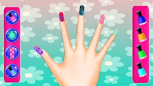 Nail Polish Fashion Factory: Nail Art Design Games Screenshot 1