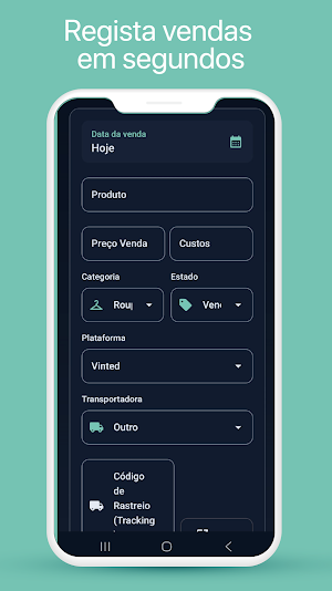 BlingBling - Gestão de Vendas Screenshot 3