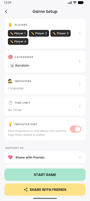 Word Imposter Game Screenshot 2