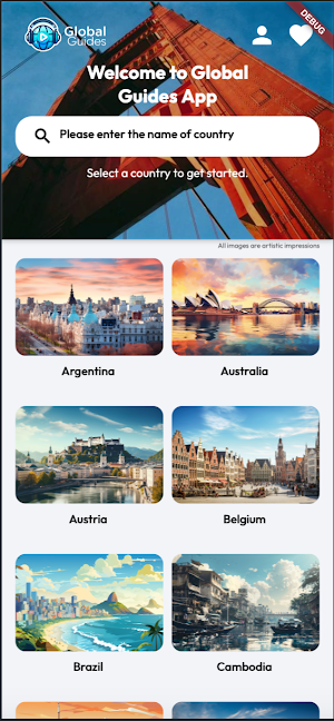 Global Guides Screenshot 0