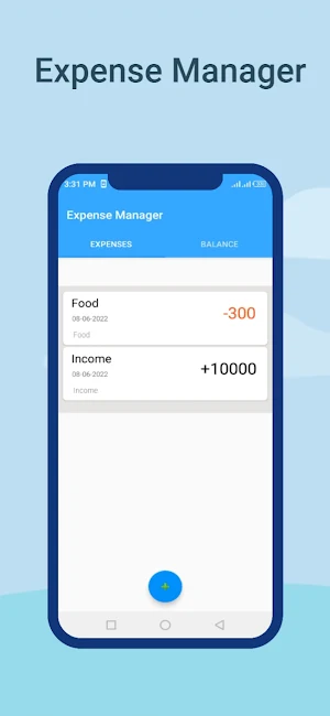 Daily Money Expense Manager Screenshot 0