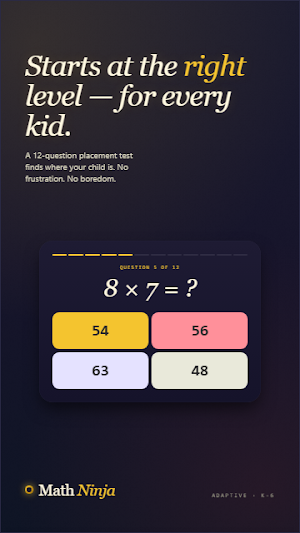 Math Ninja - K-6 Math Practice Screenshot 1
