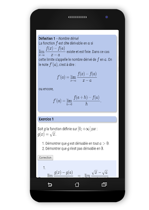 Maths TS : Dérivation Screenshot 1