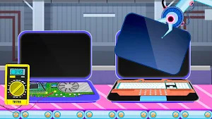 Laptop Factory: Computer Builder & Maker Games Screenshot 2