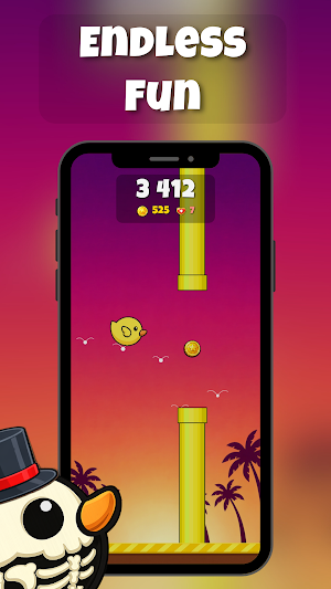 Ducky Dash - Fly & Dodge Screenshot 1