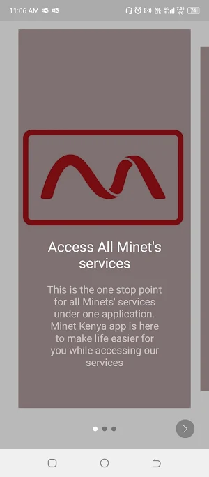 Minet Kenya Screenshot 0