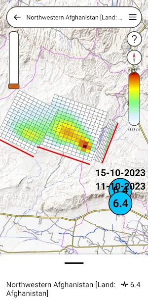 INGV Finite Source Screenshot 3