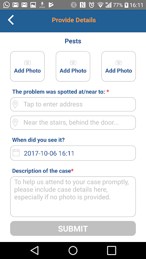 Yale-NUS College myInfra Screenshot 0