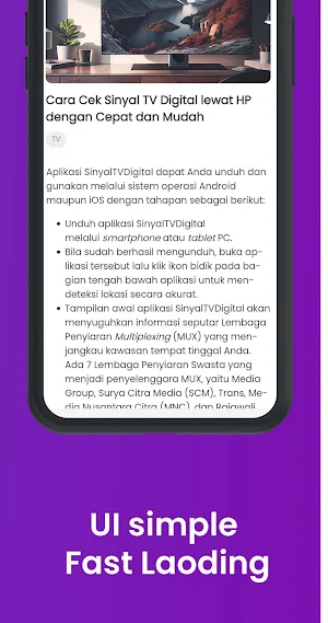 Cara Cek Sinyal TV Digitall Hp Screenshot 3