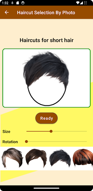 Haircut Selection By Photo Screenshot 2