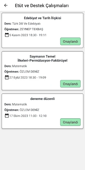 Bilişim Garajı OYS Screenshot 2