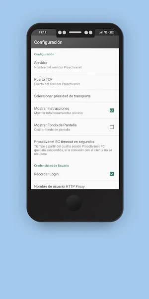 Proactivanet Remote Control Screenshot 1