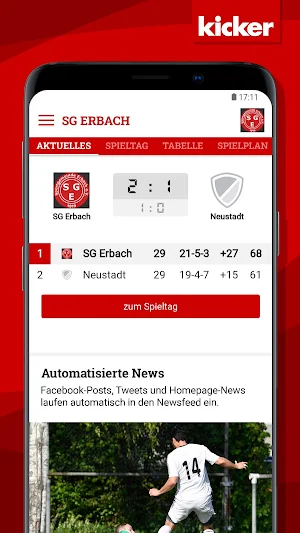 SG Erbach Screenshot 2