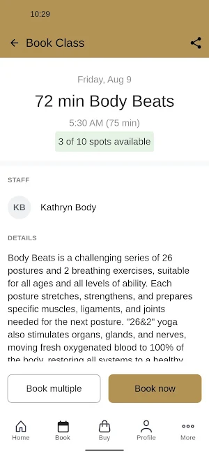 Body Yoga Roseville Screenshot 2