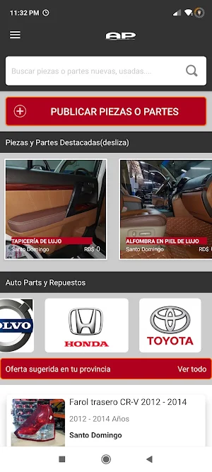 Auto Piezas RD Screenshot 2
